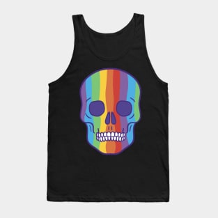 Rainbow Skull Tank Top